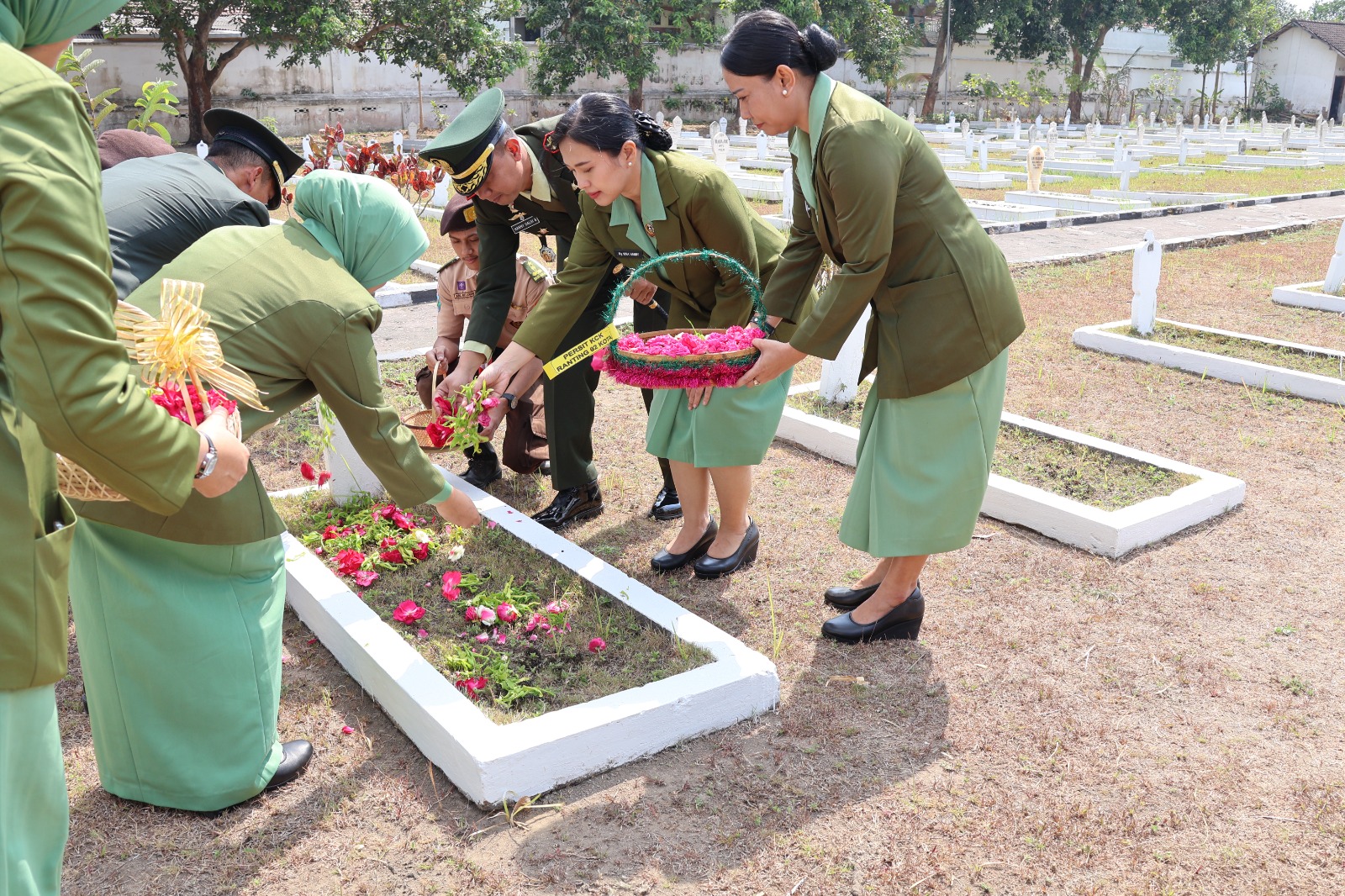 Kodim Tulungagung Gelar Ziarah Daerah Sambut HUT ke-81 TNI, Kenang Jasa dan Teladani Semangat Para Pahlawan